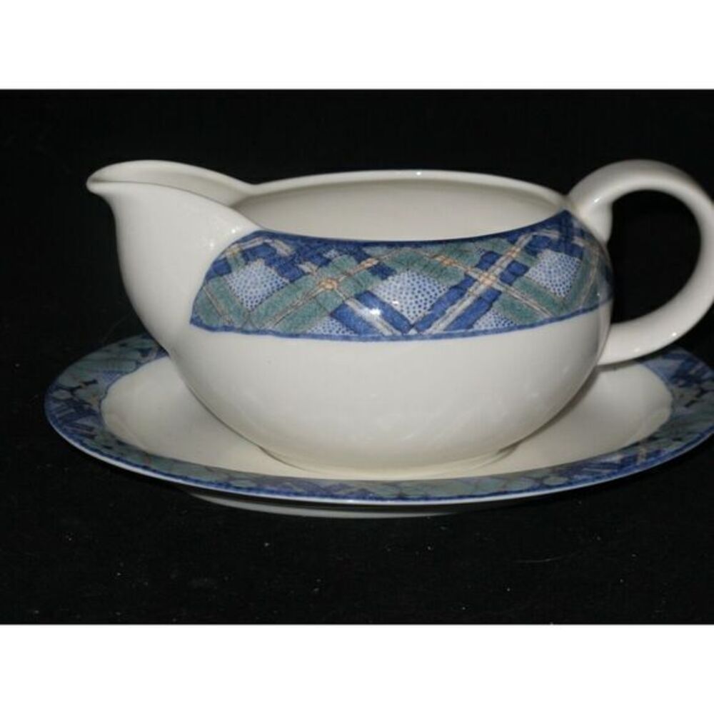 Royal Doulton Glen Ora‎ Gravy Boat w/ underplate